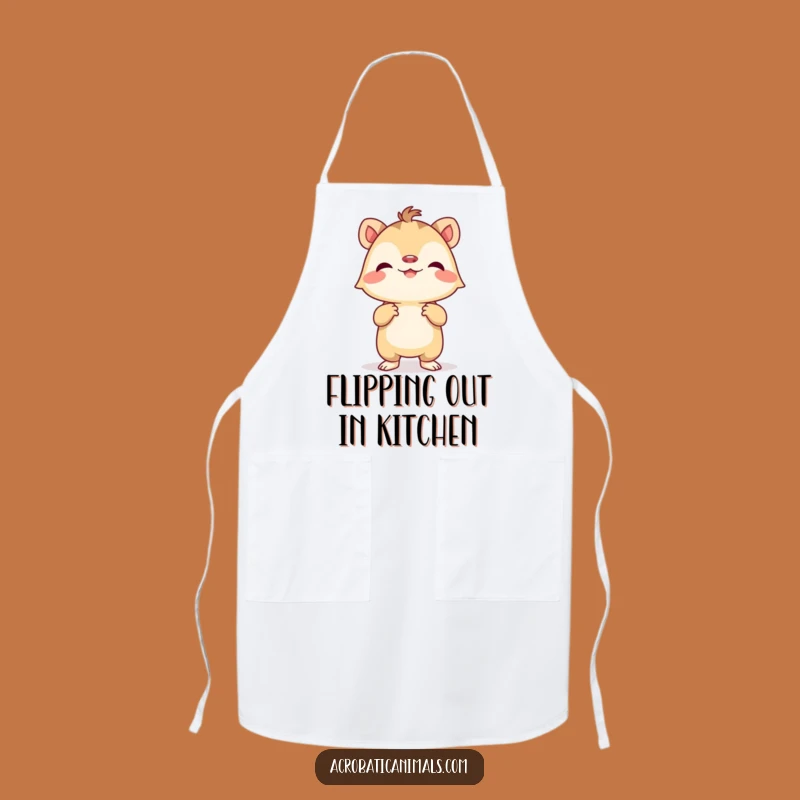 Funny Proud Creature Handstand Apron - Chef's Gift for Kitchen Comedy!