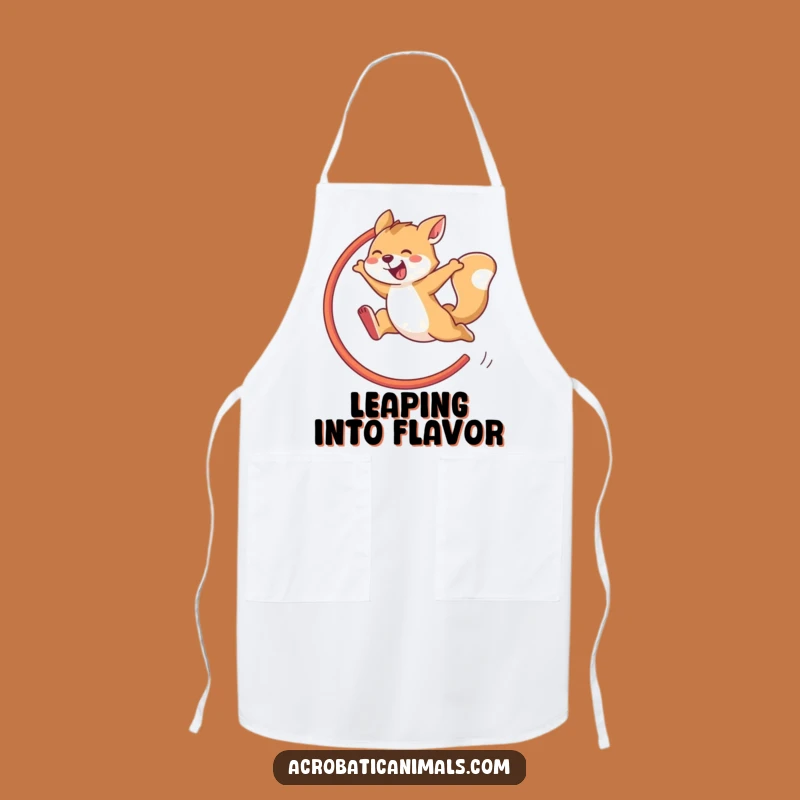 Funny Agile Animal Hoop Chef Apron - Kitchen Laughs Guaranteed Gift!