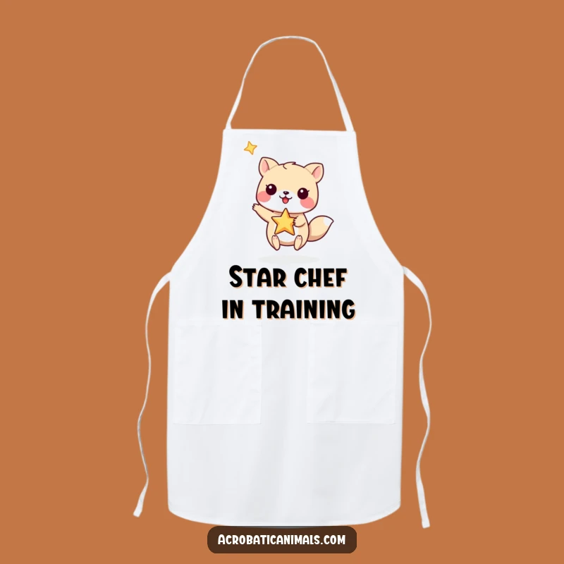 Funny Star Balance Animal Apron - Gift for Kitchen Magic!