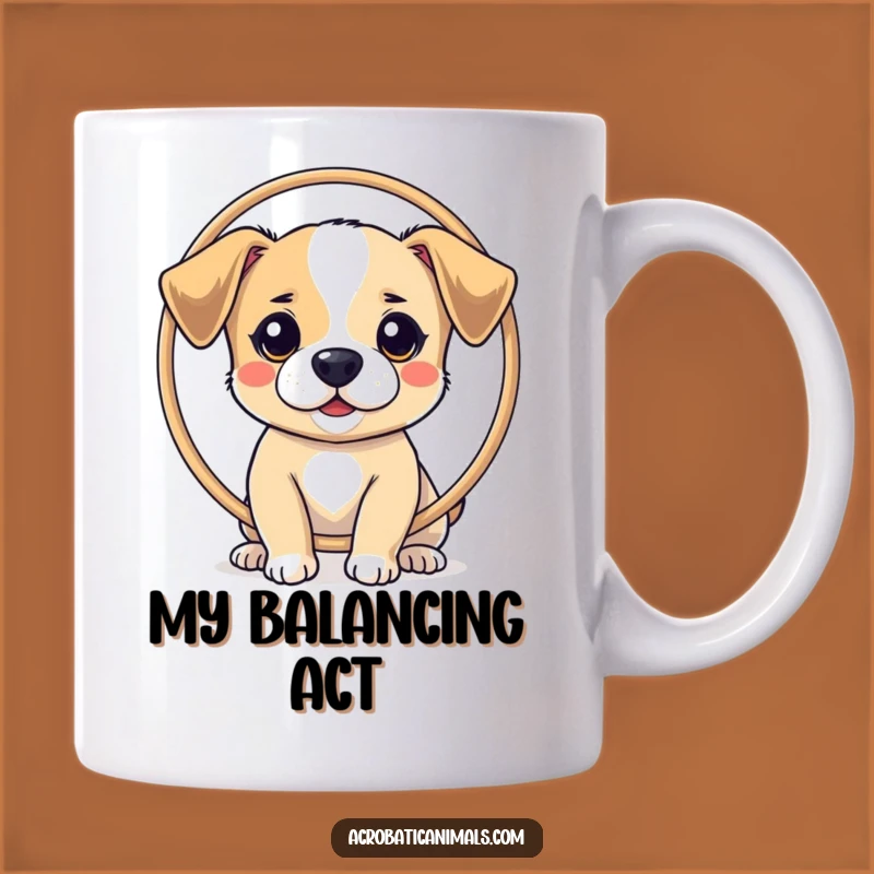 Funny Dog Balancing Mug - Talented Pet Trick Gift, Perfect Funny Gift