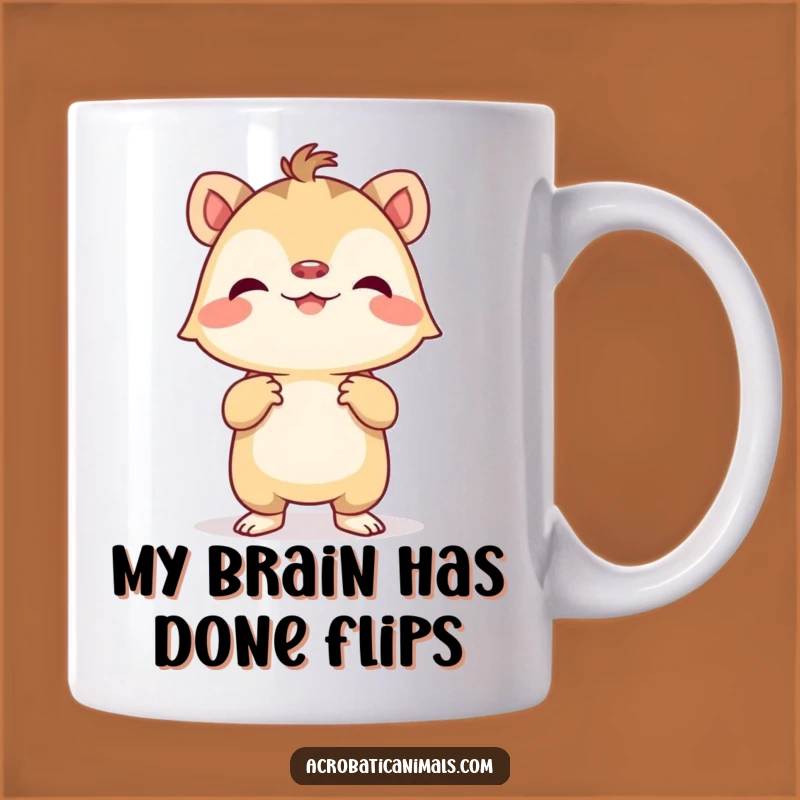 Funny Proud Creature Handstand Mug - Hilarious Gift for Fitness Fanatics!