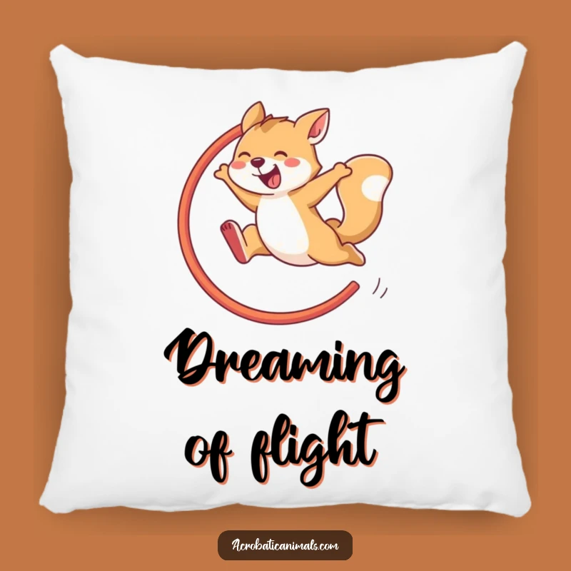 Funny Agile Animal Hoop Dream Pillow - Comfy & Hilarious Gift!