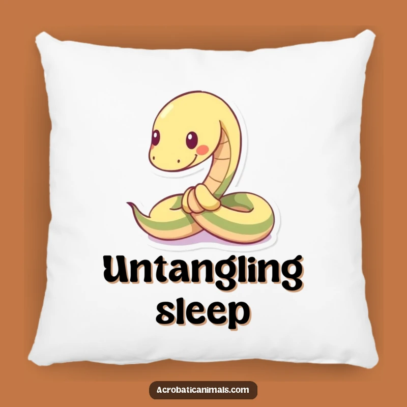Funny Flexible Snake Pillow - Cozy & Playful Accent for a Whimsical Gift