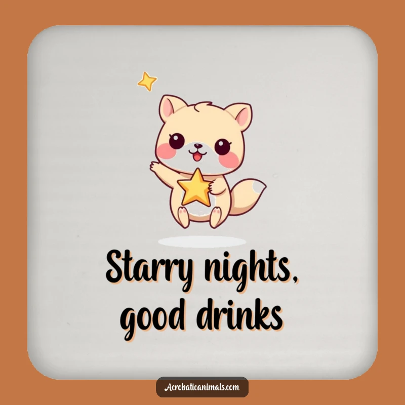 Funny Star Balance Animal Coasters - Gift for Magical Tables!