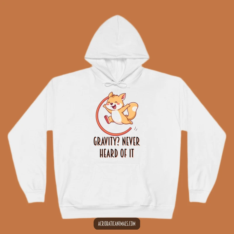 Funny Agile Animal Hoop Jump Hoodie - Cozy & Hilarious Gift for Everyone!