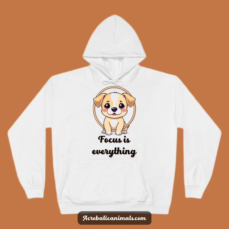 Funny Dog Balancing Hoodie - Cozy Trickster Sweatshirt, Perfect Funny Gift