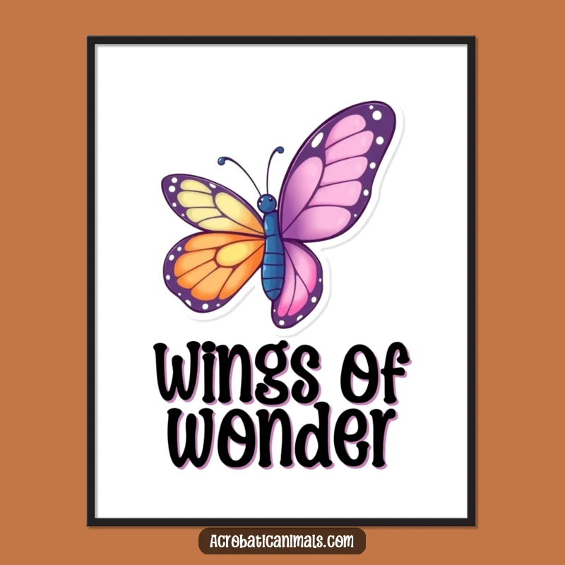 Free Printable Wall Art: Butterfly Twist Downloadable Decor