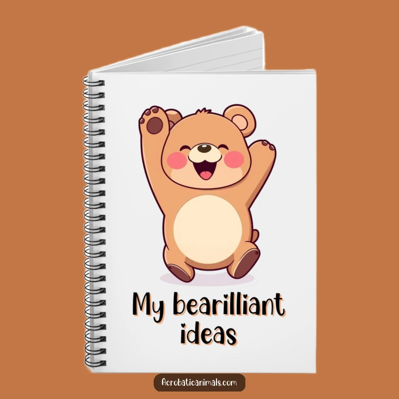 Funny Bear Notebook: Happy Smile Journal, Perfect Creative Funny Gift
