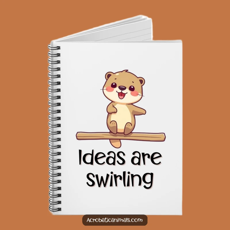 Funny Otter Beam Notebook: Delighted Water Journal, Perfect Funny Gift