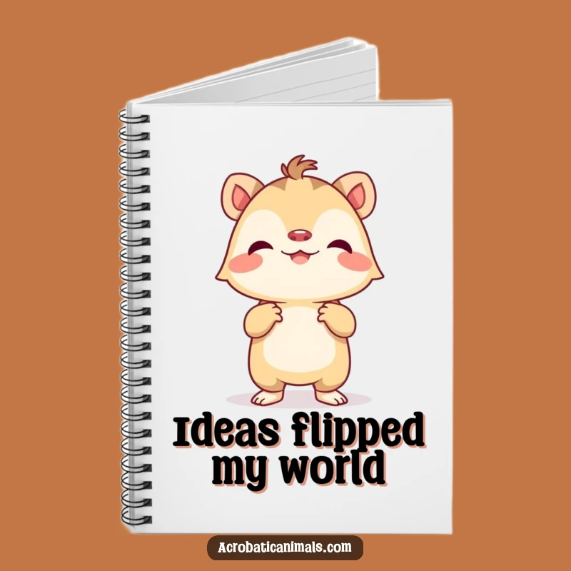 Funny Proud Creature Handstand Notebook - Gift for Creative Thinkers!
