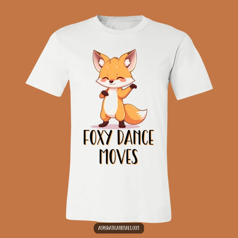 Funny Fox Dance Pose T-Shirt: Wear Your Theatrical Spirit Proudly